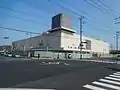 解体中のイオン姶良店（旧サティ、西側から2016年3月撮影）