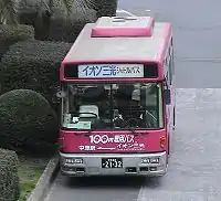 NKN6 / 大分22か2132かつてのイオンモール三光シャトルバス専用車（現在は別の車両に代替された）。