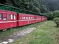 かつて営業していた列車ホテル