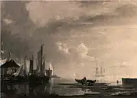 ハンブルクの港 (1839)