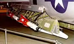 F-102のウェポンベイ