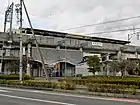 愛環梅坪駅（2019年（平成31年）2月）