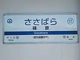駅名標