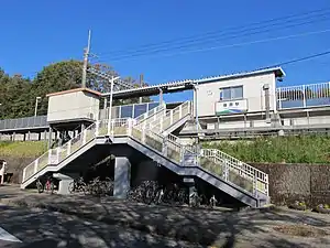 篠原駅（2018年（平成30年）11月）