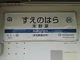 駅名標