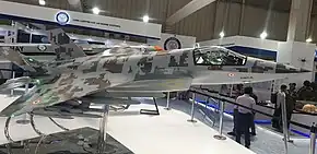 エアロインディア2021に展示されたAMCAモデル