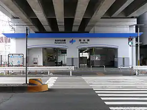 稲永駅 駅舎