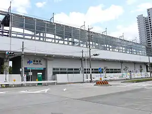 野跡駅 駅舎