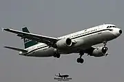 エアバスA320-200（レトロ塗装）