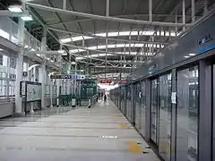 仁川国際空港鉄道ホーム