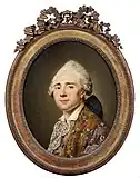 フランソワ・ルネ・モールの肖像画（1770年代）、個人所蔵。