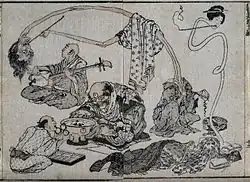 十二編、幽霊や怪物絵図