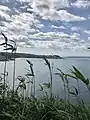 雄島から東尋坊を望む