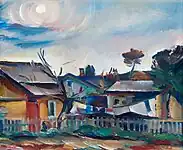 ゴーグラント島の風景 (1925) フィンランド国立美術館