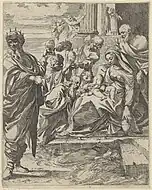 ルドヴィコ・カラッチの原画による版画