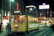 廃止前夜の1号車 1971年11月6日