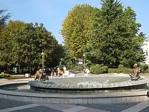 アーバノ・テルメの風景