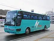 専用車を用意するバス会社もある(網走観光交通)