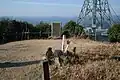 山頂の三角点