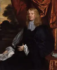 『エイブラハム・カウリーの肖像』（1665年 - 1666年頃）ナショナル・ポートレート・ギャラリー