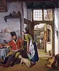Interior of an Inn (1825)  アブラハム・ファン・ストレイ