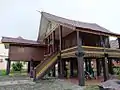アラス人の伝統家屋（復元）。