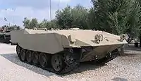 ラトルン戦車博物館に展示されている試作車両。量産型とは細部形状が異なる。