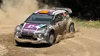 Van Merksteijn at the 2011 Acropolis Rally