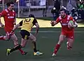 第56回日本ラグビーフットボール選手権大会兼トップリーグ総合順位決定トーナメント決勝（2018年12月15日撮影）