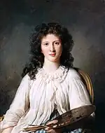 画家アデライド・ビナール (1796)カルナヴァレ博物館蔵