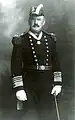 儀礼用の二角帽を被るフランク・F・フレッチャー海軍大将（1919年頃）
