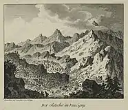 Der Gletscher im Faucigny