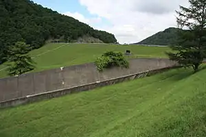 厚真ダム 2012年8月25日撮影