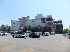 現在のイオンモール秋田ウエストモール（2012年8月22日）