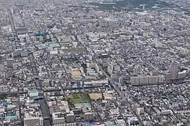 放出地区（2019年8月撮影）