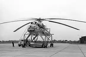 アエロフロートのMi-10（1970年代初め）