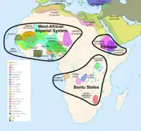 紀元前500年から西暦1500年までのアフリカ諸国