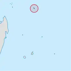 アガレガ諸島の位置