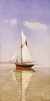 "The Yacht of the Former Bishop Rev. Ágoston Jánosi"