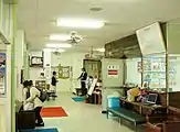 旧待合室内の様子（2011年）