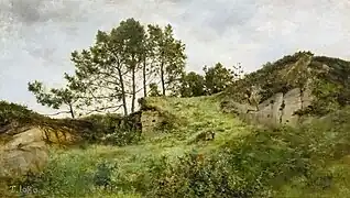 アストゥリアス海岸の松(1889年)
