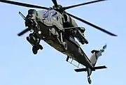 TOWを搭載したA129 マングスタ(イタリア陸軍)