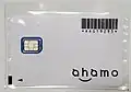 ahamoUIMカード GD01スリーブケース