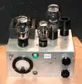 自作した 真空管式送信機