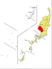 アイメリーク州の位置