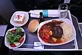 エア・カナダの国際線プレミアムエコノミーの機内食（2017年8月）