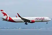 ボーイング767-300ER（エア・カナダ・ルージュ）