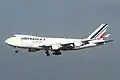 エールフランスのボーイング747-400ERF