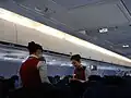 Tu-204の機内（2010年）