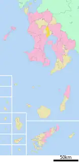姶良町位置図